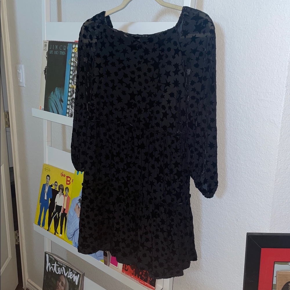 Betsey Johnson Star Burnout Dress - Picture 7 of 10